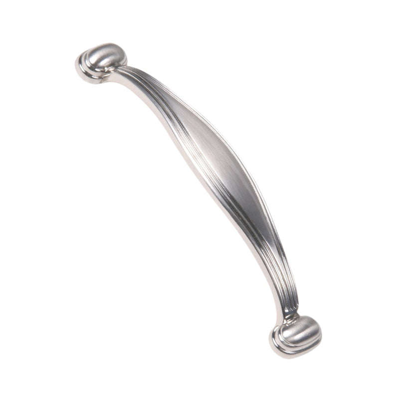 ROCO Victoria Antique Cupboard Handle Satin Chrome 96mm