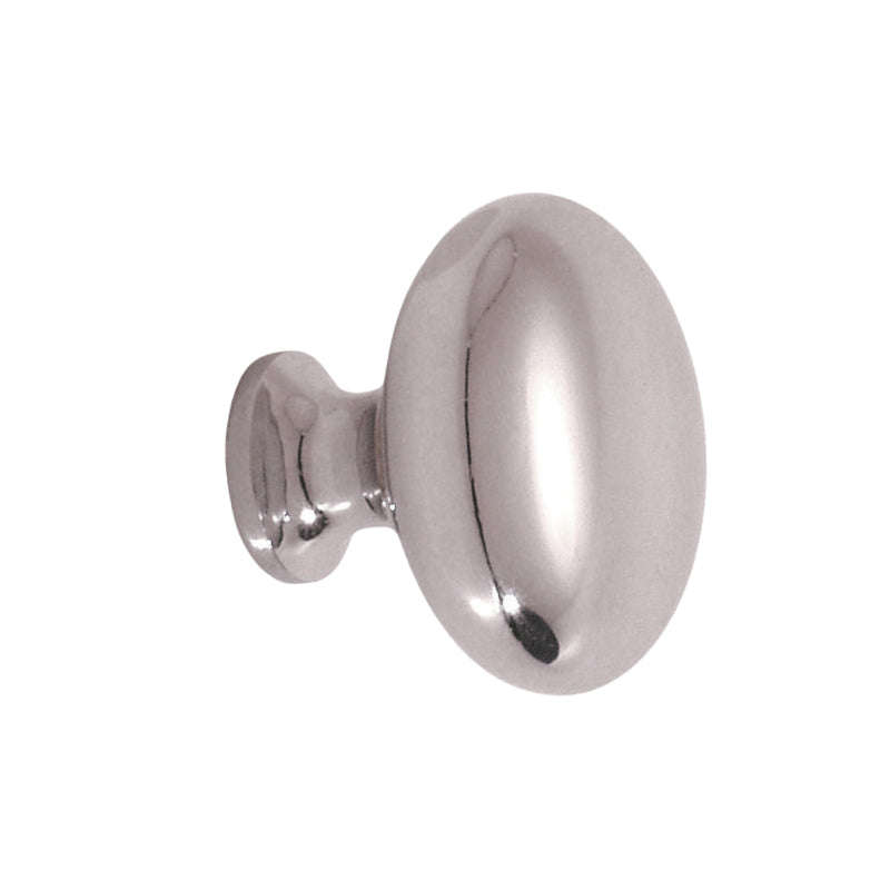 ROCO Small Base Drawer Knob Chrome Plated 32mm