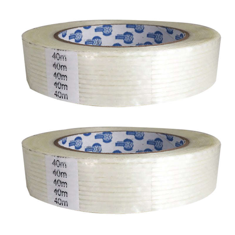 AVAST Packaging Tape Filament 24mm x 40m ( 2 Pack )