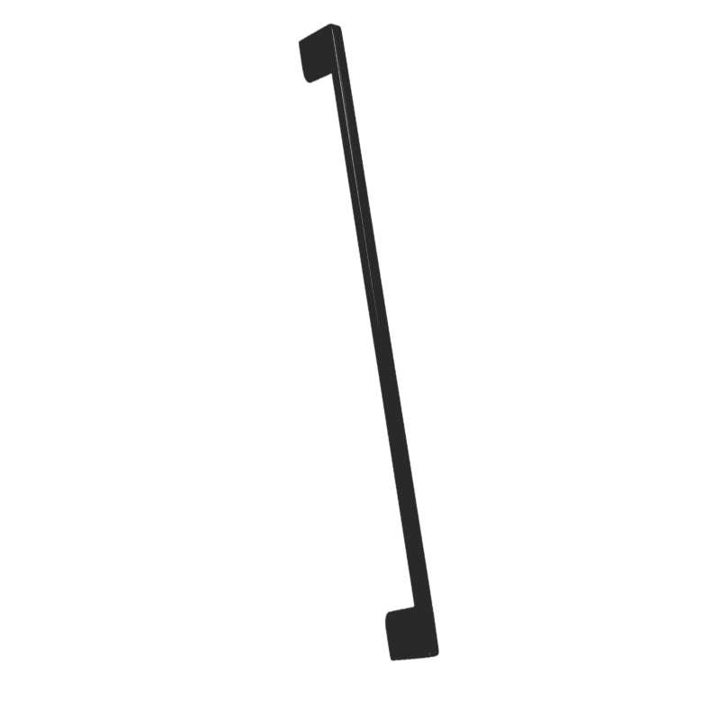 ROCO Neptune Aluminium Cupboard Handle Matt Black 256mm