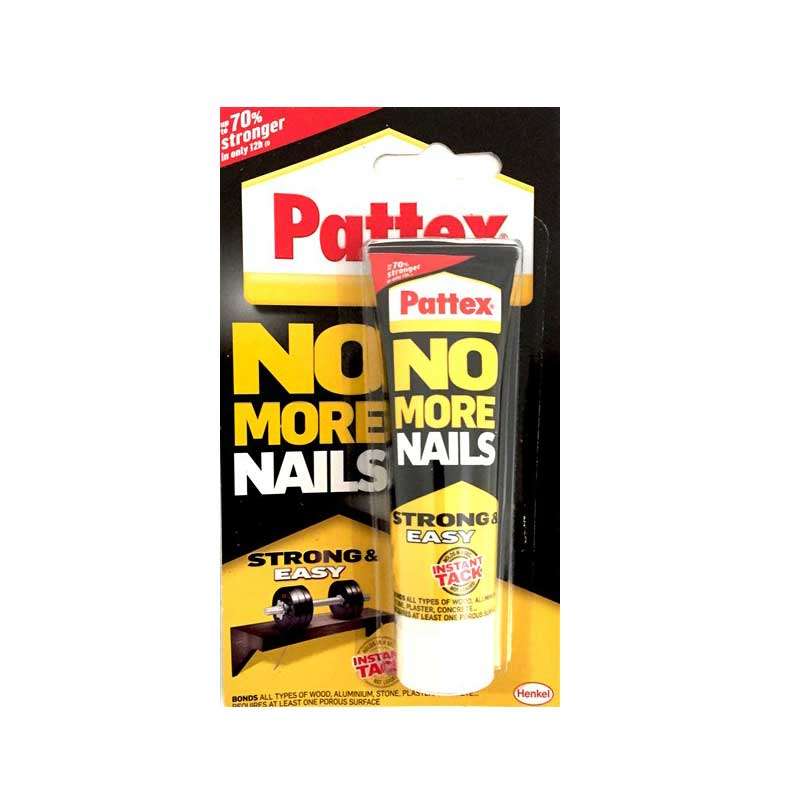 PATTEX No More Nails Adhesive Multipurpose Tube 50g