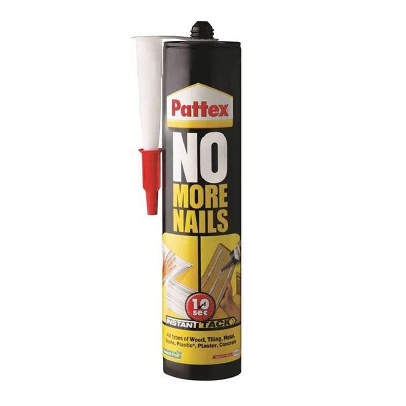 PATTEX No More Nails Invisible Adhesive Multipurpose 400g Cartridge