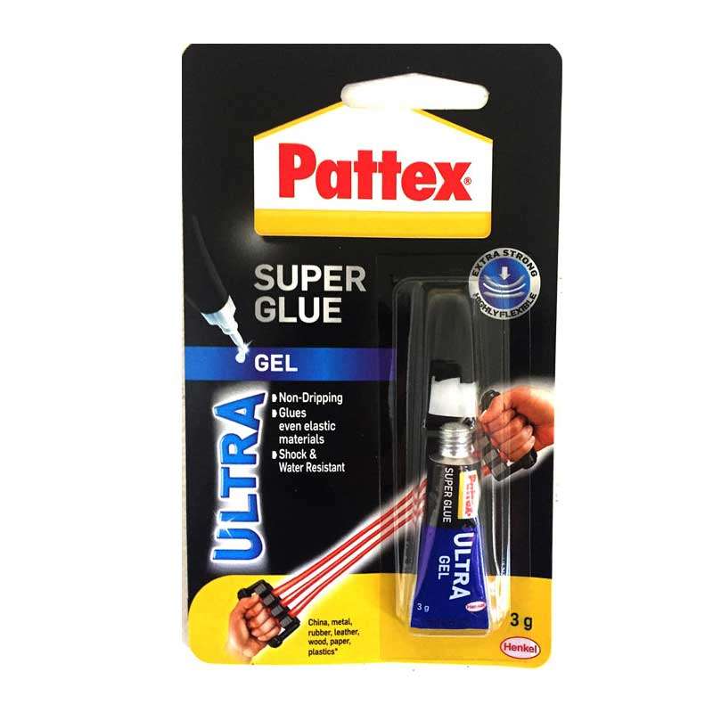 PATTEX Super Glue Gel 3g Carded