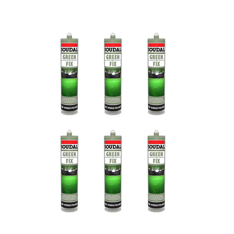 SOUDAL Green Fix Polymer Hybrid Artificial Grass Adhesive 290ml ( 6 Pack )