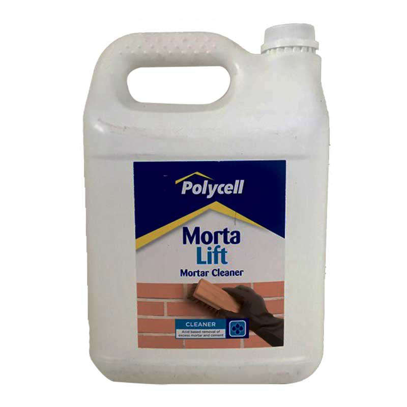 POLYCELL Morta Lift Mortar And Cement Remover and Cleaner 5 Litre
