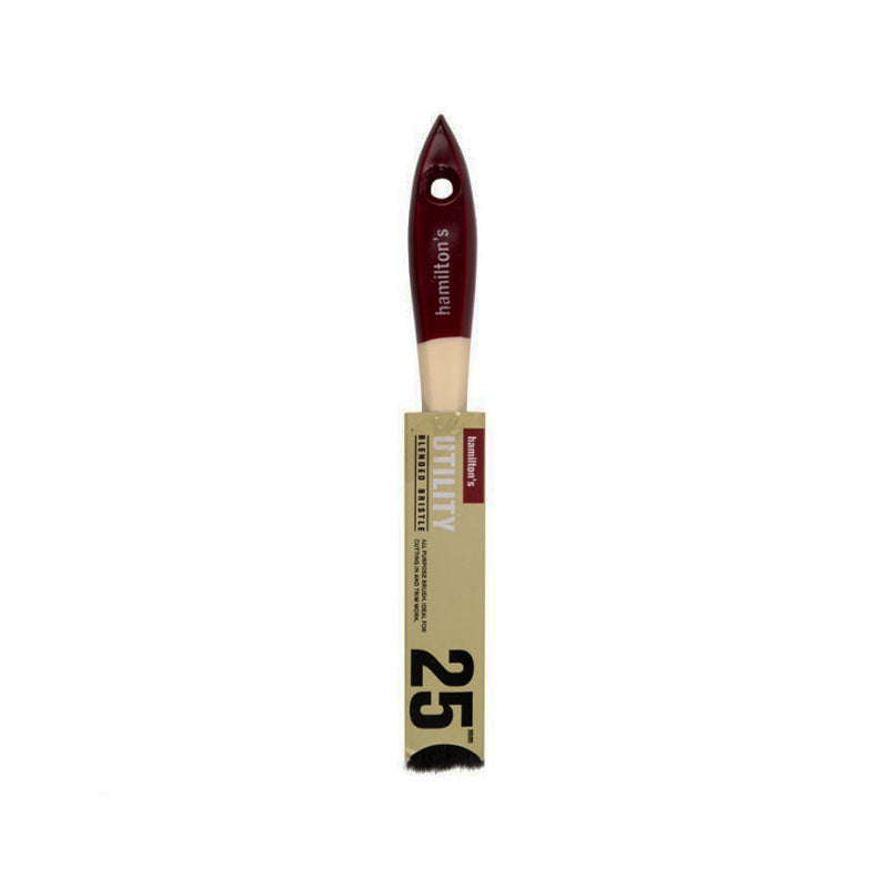HAMILTON Utility Paint Brush Blended Bristle 25mm