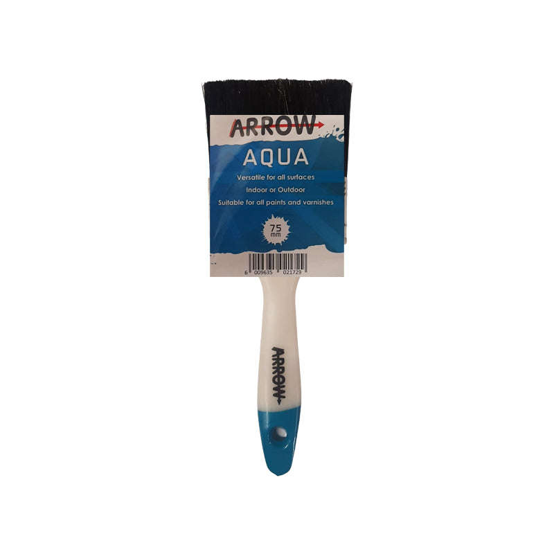ARROW Paint Brush Aqua 75mm