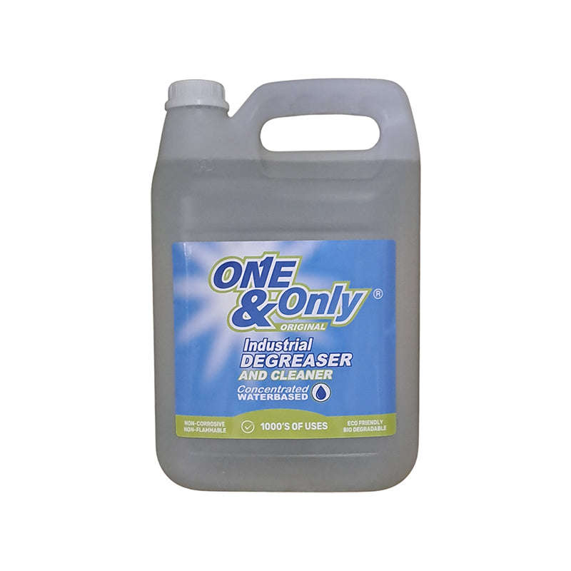 ONE & ONLY Industrial Degreaser and Cleaner Concentrate Biodegradable 5 Litres