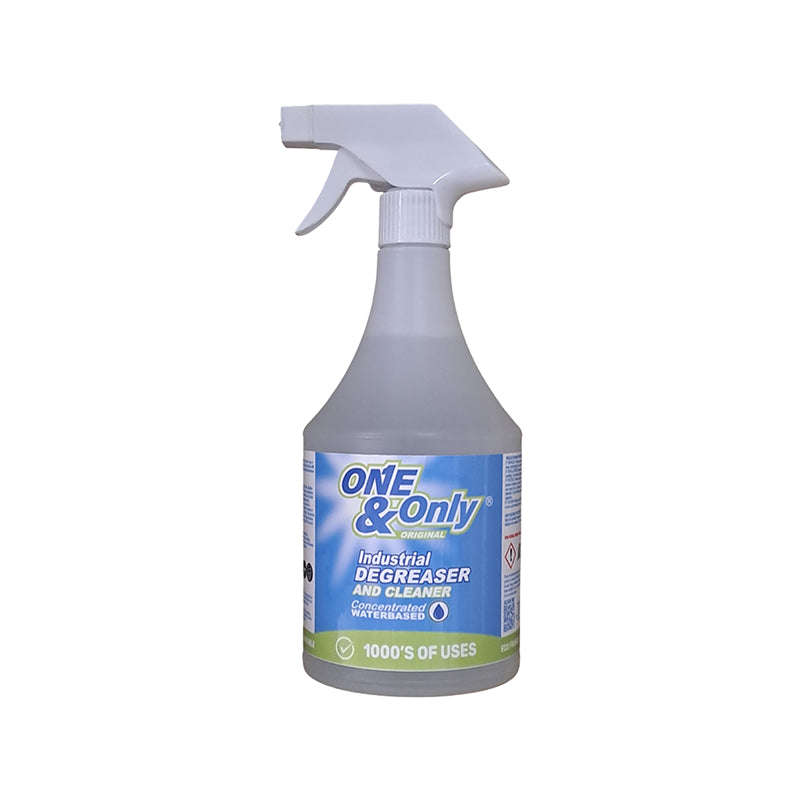 ONE & ONLY Industrial Degreaser and Cleaner Concentrate Biodegradable 750ml Trigger ( 12 Pack )