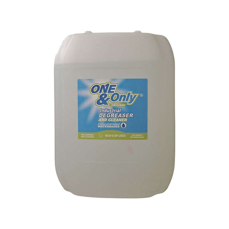 ONE & ONLY Industrial Degreaser and Cleaner Concentrate Biodegradable 20 Litres
