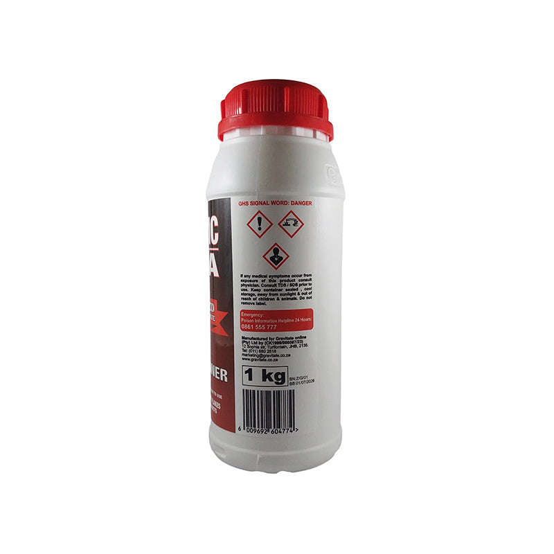 TRIPLE RED Caustic Soda Flakes 1kg ( 6 Pack )