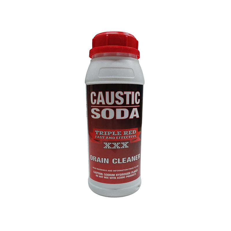 TRIPLE RED Caustic Soda Flakes 1kg ( 6 Pack )