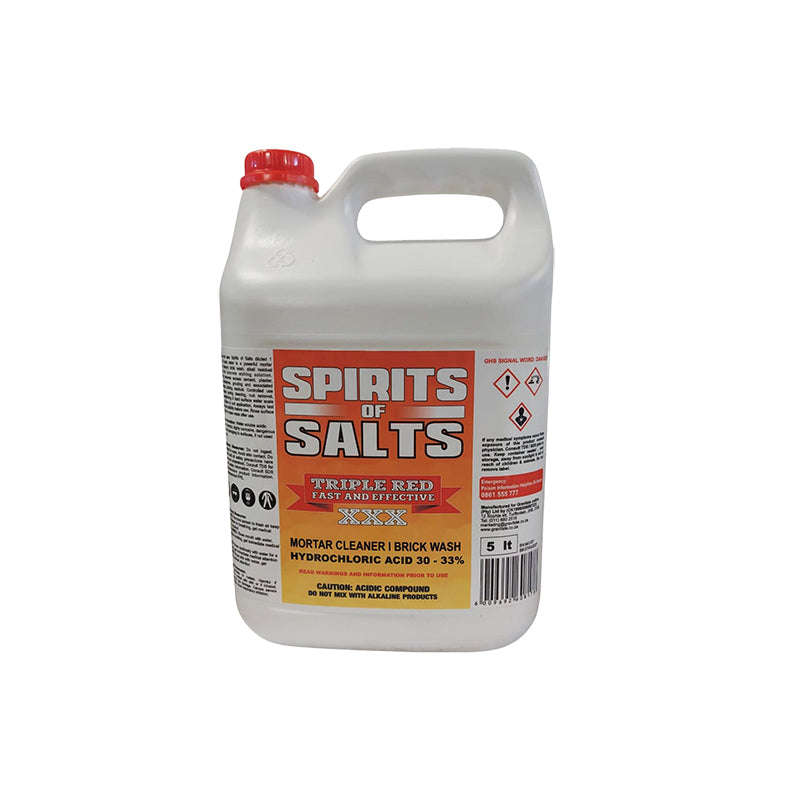 TRIPLE RED Spirit of Salts 5 Litre