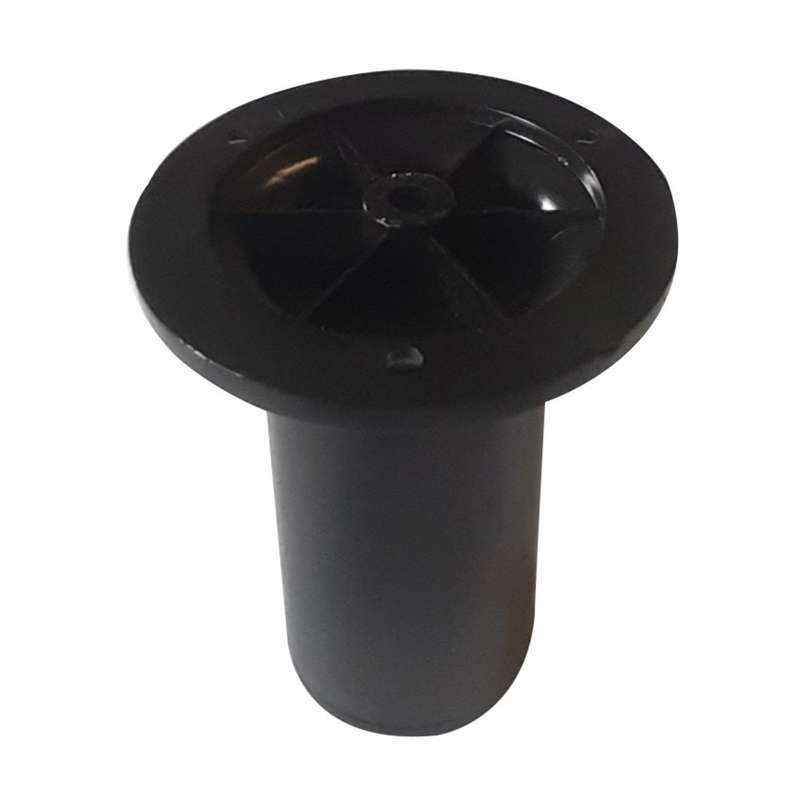 ROCO Levelling Adjustable Legs With Top Plate Black 150mm x 50mm