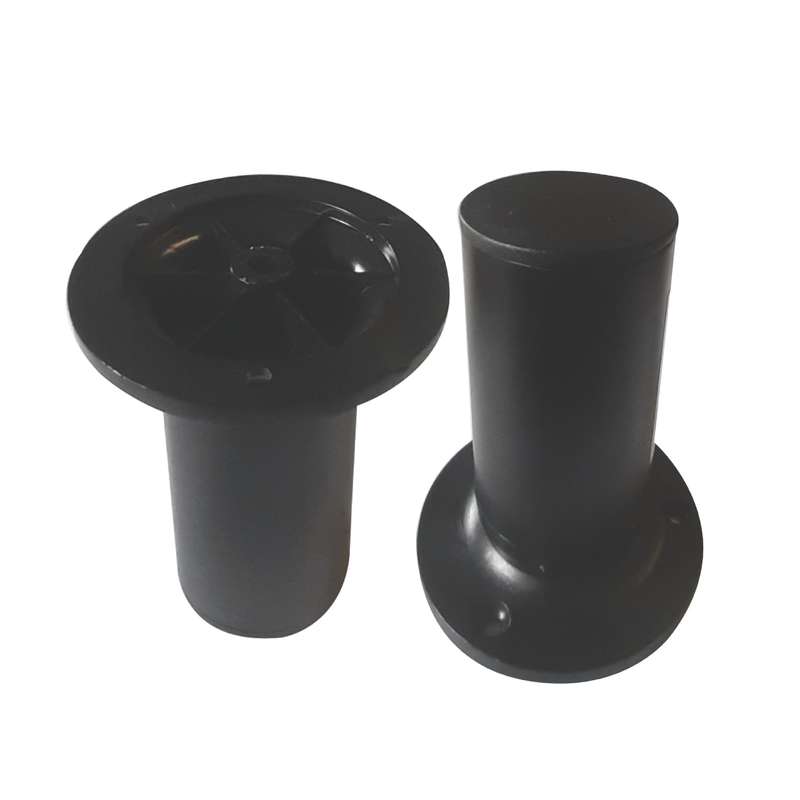 ROCO Levelling Adjustable Legs With Top Plate Black 100mm x 50mm