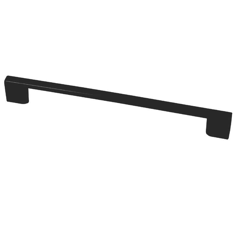 ROCO Neptune Aluminium Cupboard Handle Matt Black 128mm