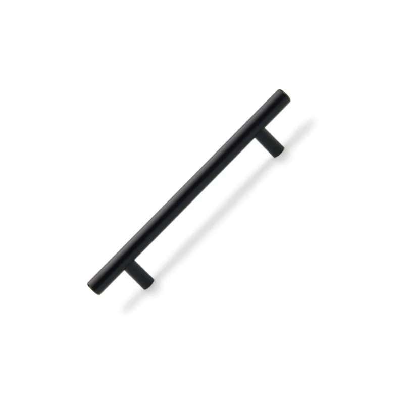 ROCO Cupboard Handle Bar Hollow Black 192mm x 12mm