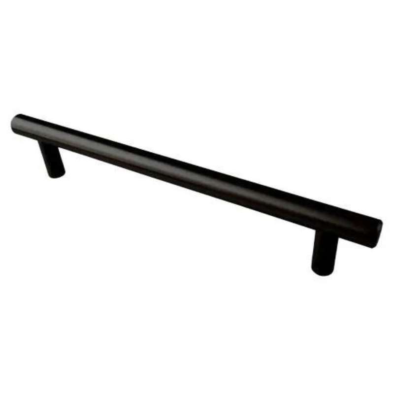 ROCO Cupboard Handle Bar Hollow Black 256mm x 12mm