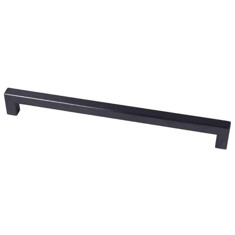 ROCO Cupboard Handle Bar Hollow Square Matt Black 160mm