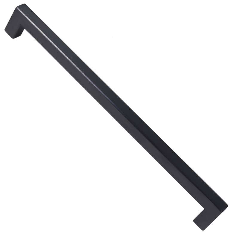 ROCO Cupboard Handle Bar Hollow Square Matt Black 192mm