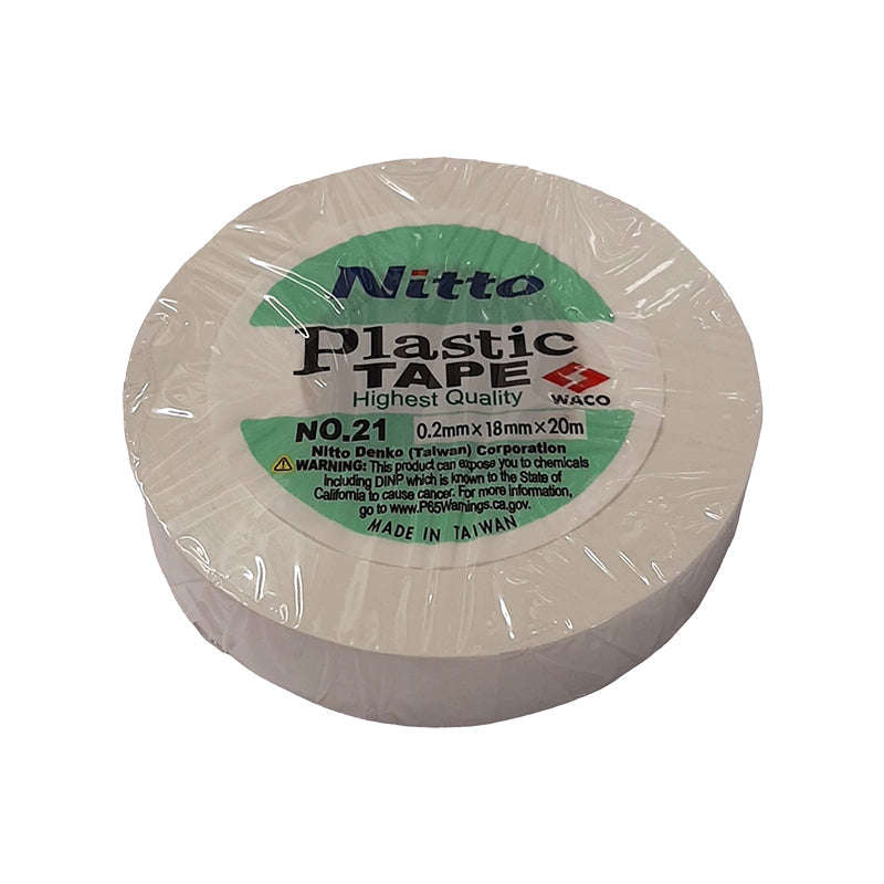 NITTO Insulation Tape White 20m