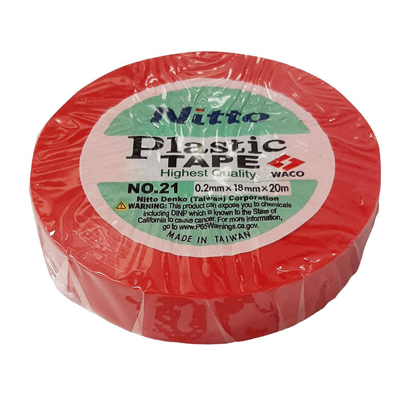 NITTO Insulation Tape Red 20m