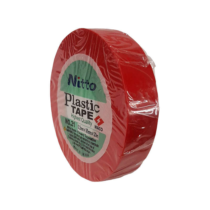 NITTO Insulation Tape Red 20m