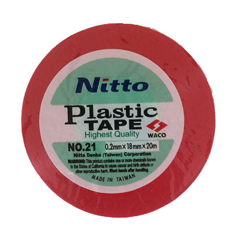 NITTO Insulation Tape Red 20m