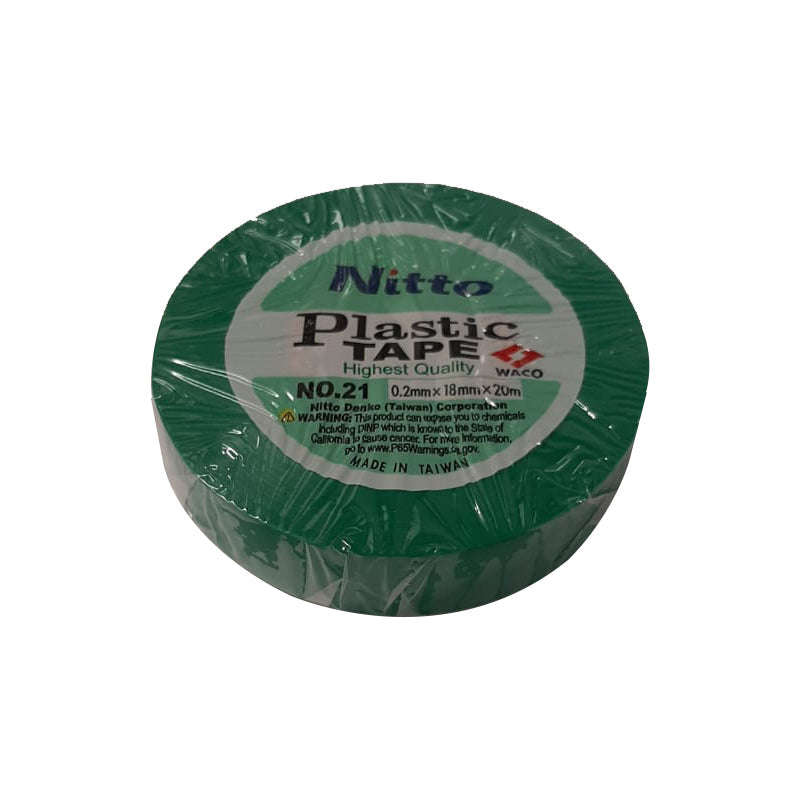 NITTO Insulation Tape Green 20m