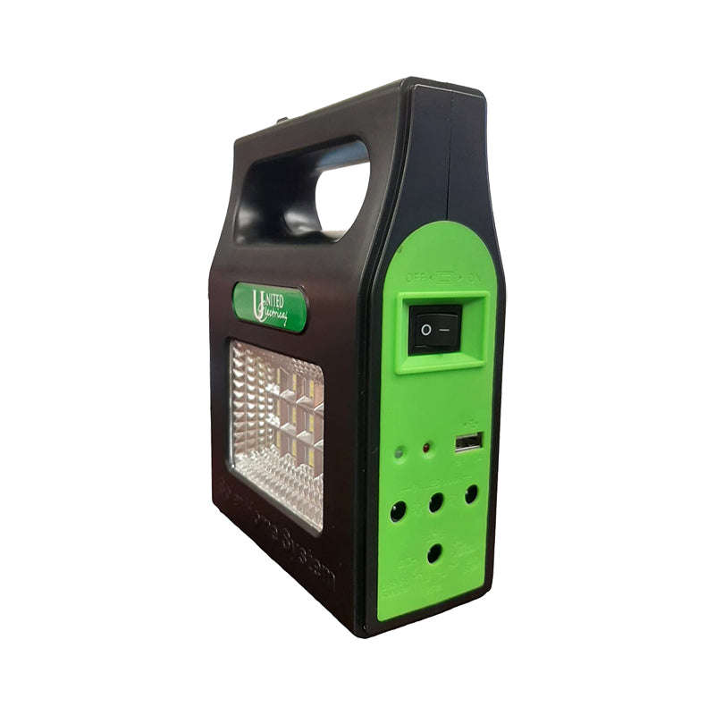 UNITED ELECTRICAL Solar Lithium Battery Lighting System Multi Function