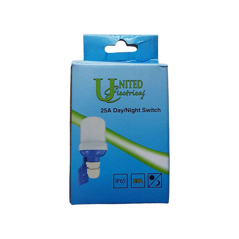 UNITED ELECTRICAL Day/Night Switch 25amp Ip66 With Gland