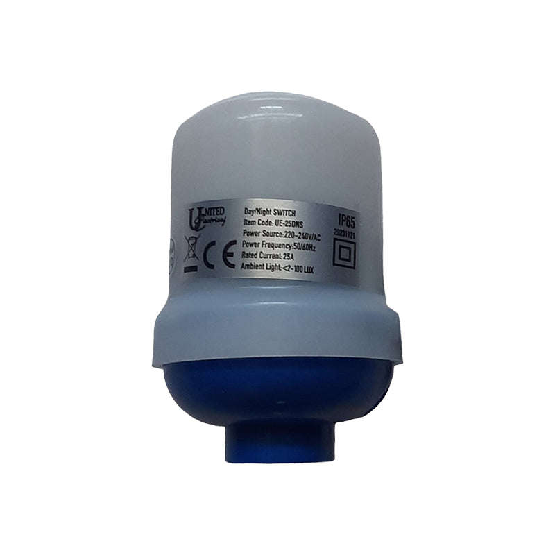 UNITED ELECTRICAL Day/Night Switch 25amp Ip66 With Gland