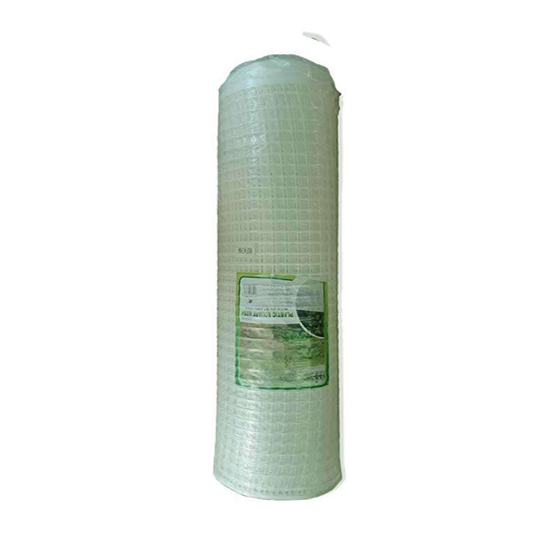EARTH Garden Fence Roll Plastic White 1m x 25m (30x30mm)