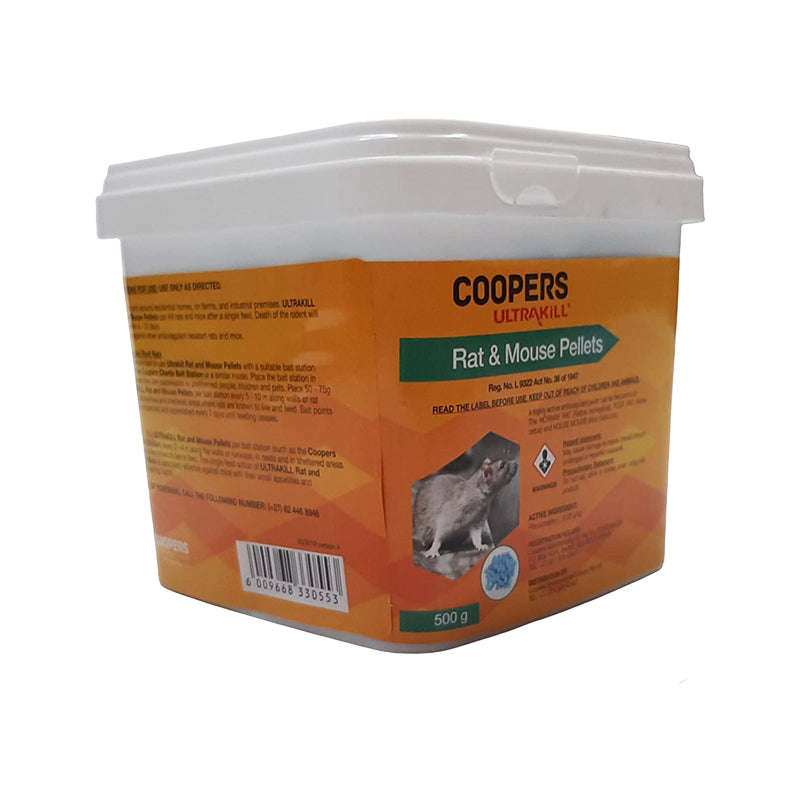COOPERS Ultrakill Rat and Mouse Pellets 500g