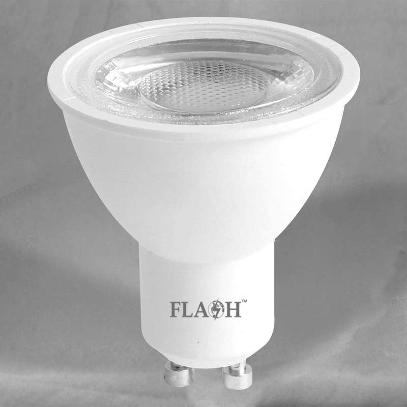 FLASH High-Efficiency 5W LED GU10 Lamp 38D (10 Pack)