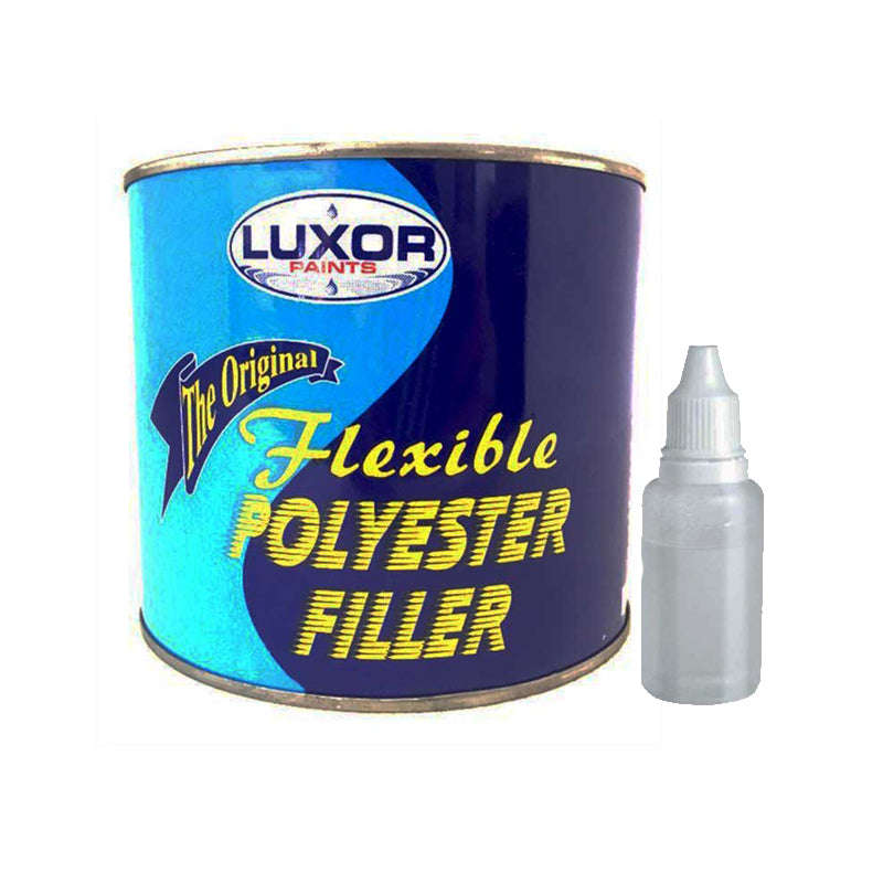 LUXOR Auto Body Filler Polyester Flexible With Hardener 2kg