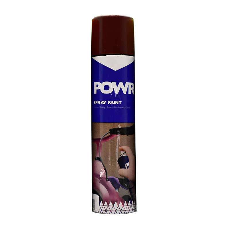 POWR Spray Paint Standard Maroon 300ml