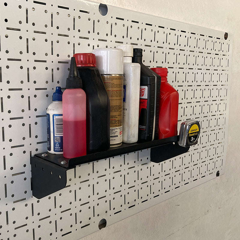 CLIP-FIT Pegboard Shelves