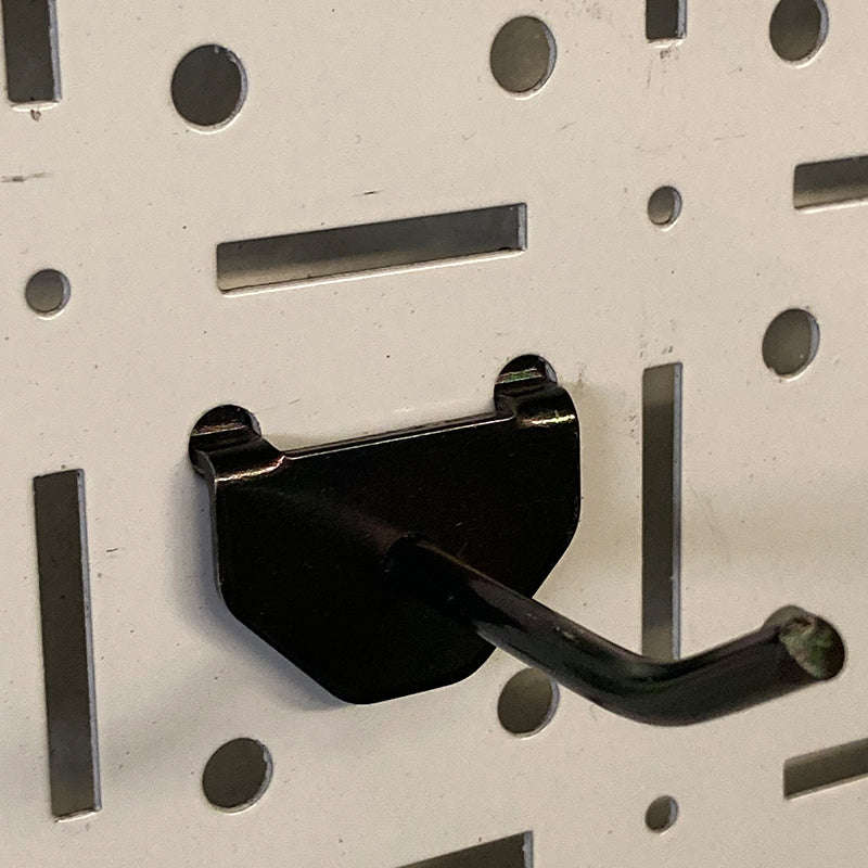 CLIP-FIT Pegboard Galvanized Standard Hooks ( Pack of 10 )