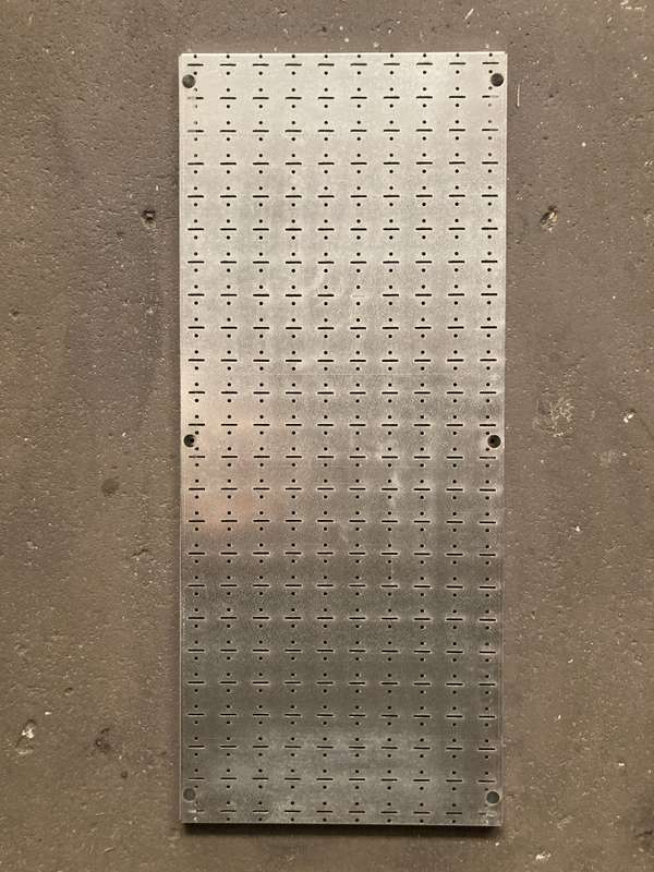 CLIP-FIT Pre Galvanized Pegboard 600mm x 400mm