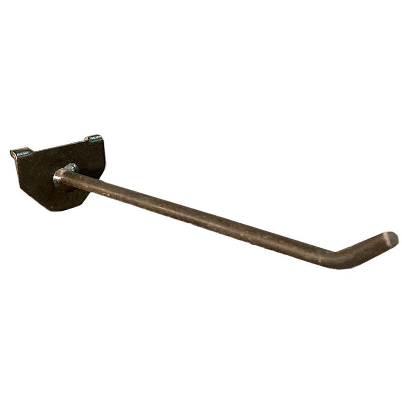 CLIP-FIT Pegboard Galvanized Long Hooks ( Pack of 10 )