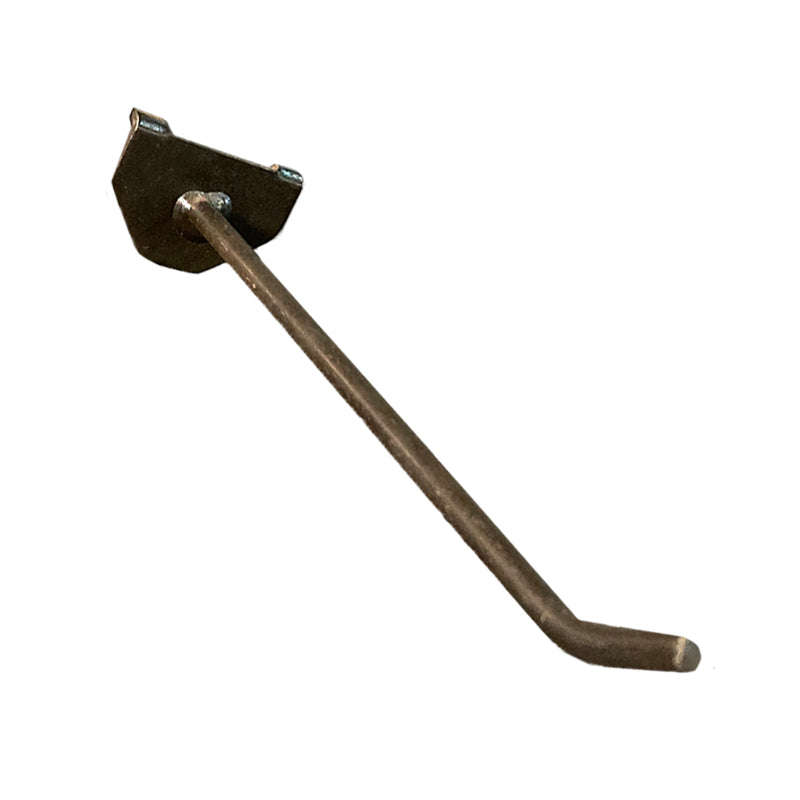 CLIP-FIT Pegboard Galvanized Long Hooks ( Pack of 10 )