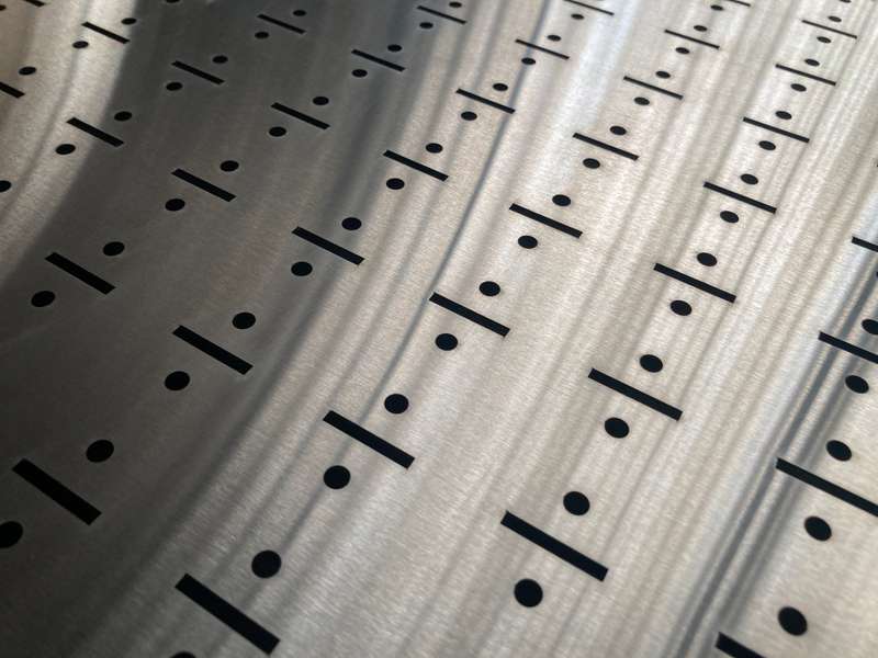 CLIP-FIT Pegboard 430 Stainless Steel 600mm x 400mm