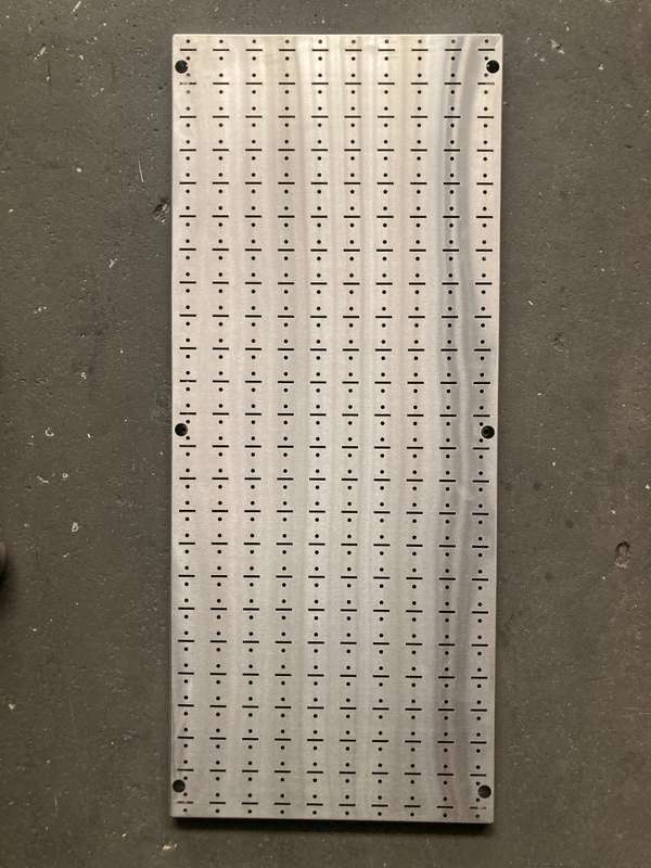 CLIP-FIT Pegboard 340 Stainless Steel 900mm x 400mm