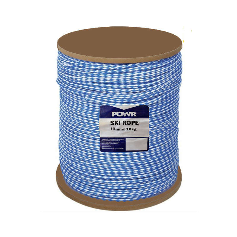 POWR Rope Ski Coils 10mm x 10kg 45m/Kg