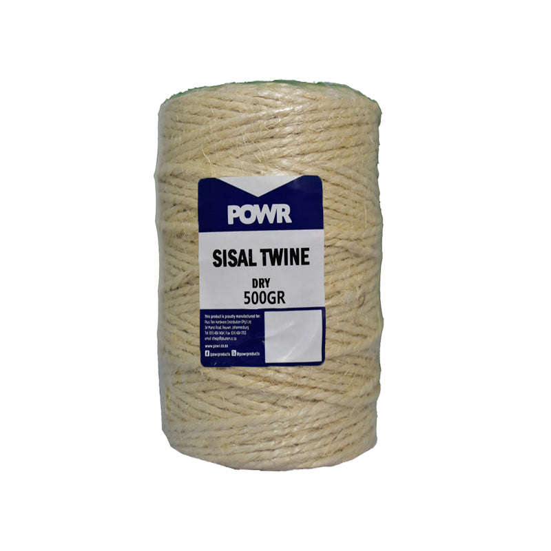 POWR Sisal Twine Single Ply 500g