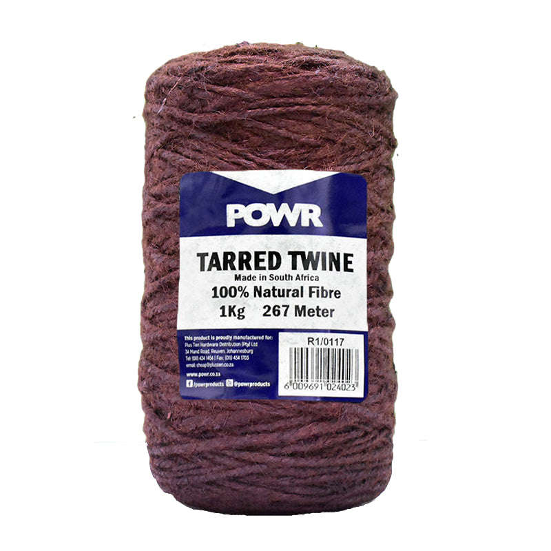 POWR Sisal  Twine Tarred 1kg