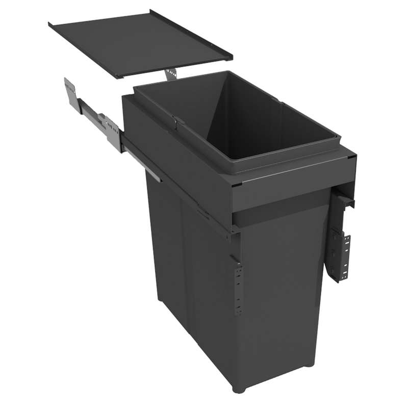ROCO Pull Out Bin Evo Line Black