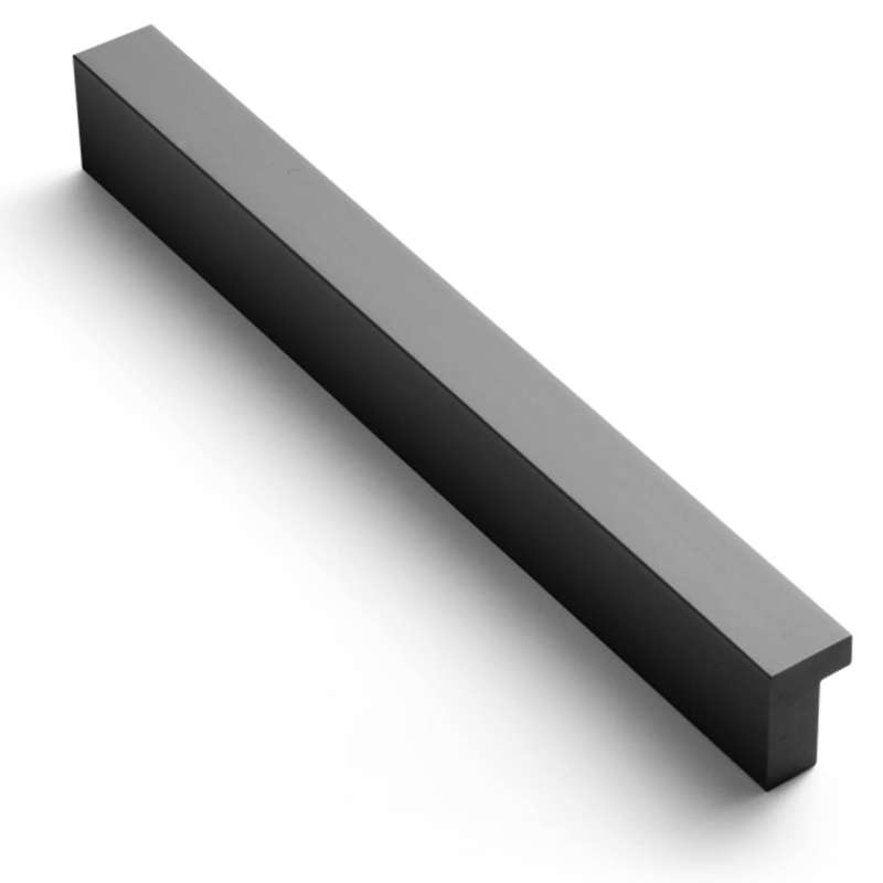 ROCO Cupboard And Drawer Handle Any Fix Matt Black 100mm Screws Included