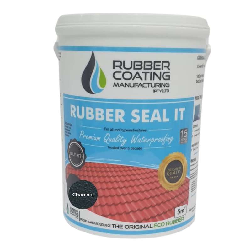RCM Rubber Seal It Waterproof Coating DIY Kit 5m2